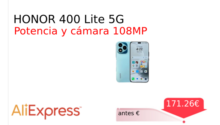 HONOR 400 Lite 5G