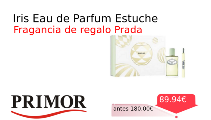 Iris Eau de Parfum Estuche