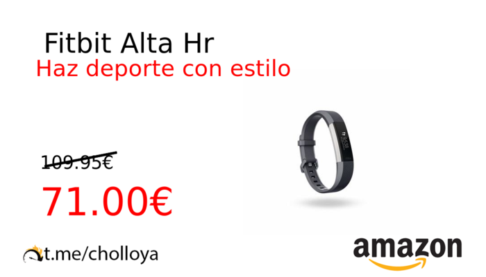  Fitbit Alta Hr