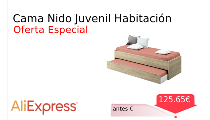 Cama Nido Juvenil Habitación