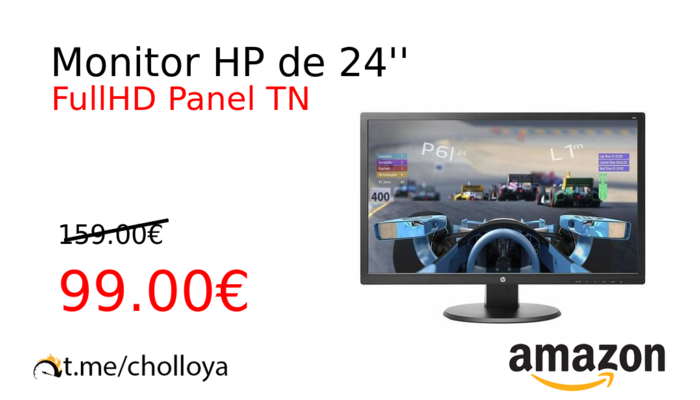 Monitor HP de 24''