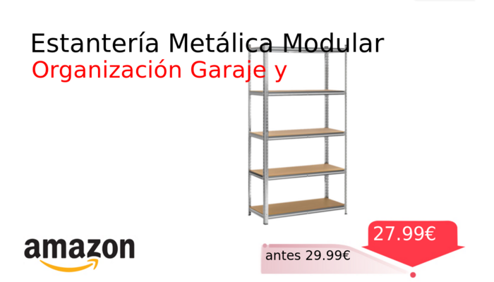 Estantería Metálica Modular