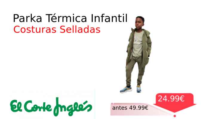 Parka Térmica Infantil