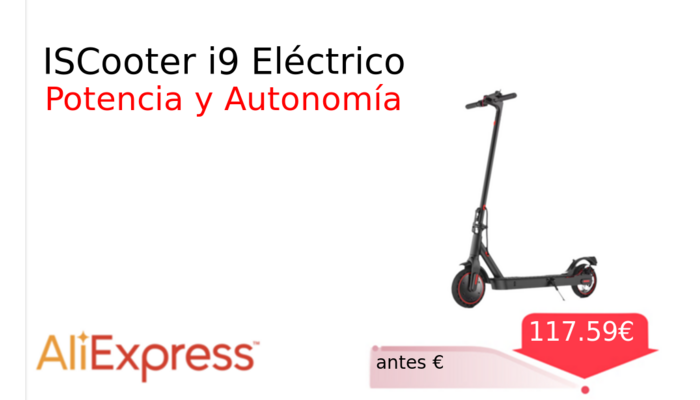 ISCooter i9 Eléctrico