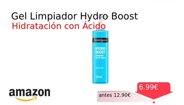 Gel Limpiador Hydro Boost