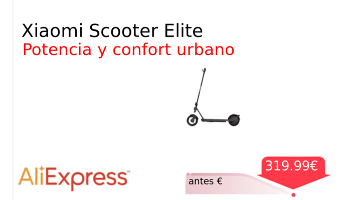 Xiaomi Scooter Elite