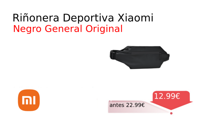 Riñonera Deportiva Xiaomi