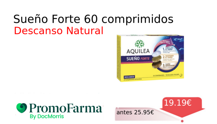 Sueño Forte 60 comprimidos