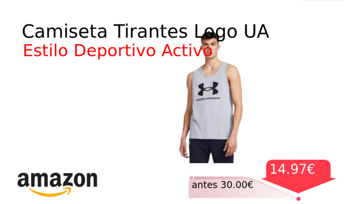 Camiseta Tirantes Logo UA