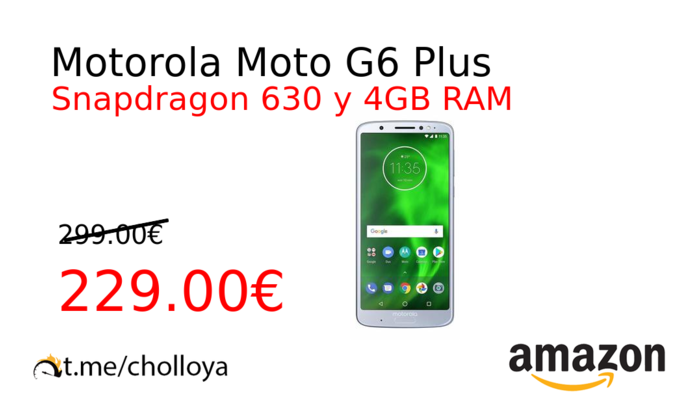 Motorola Moto G6 Plus