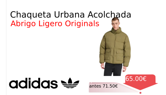 Chaqueta Urbana Acolchada