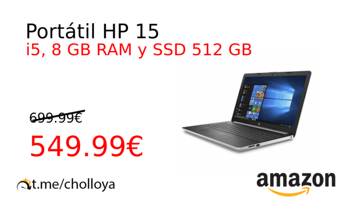 Portátil HP 15