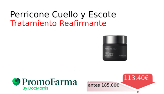 Perricone Cuello y Escote