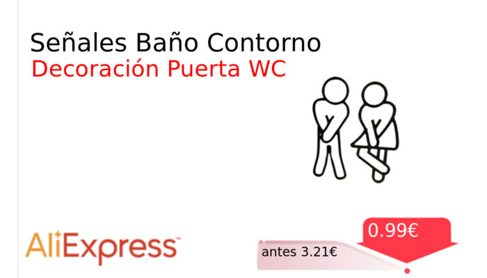 Señales Baño Contorno