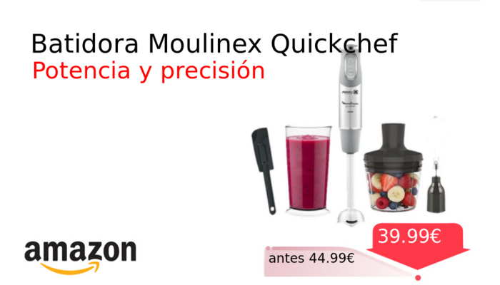 Batidora Moulinex Quickchef