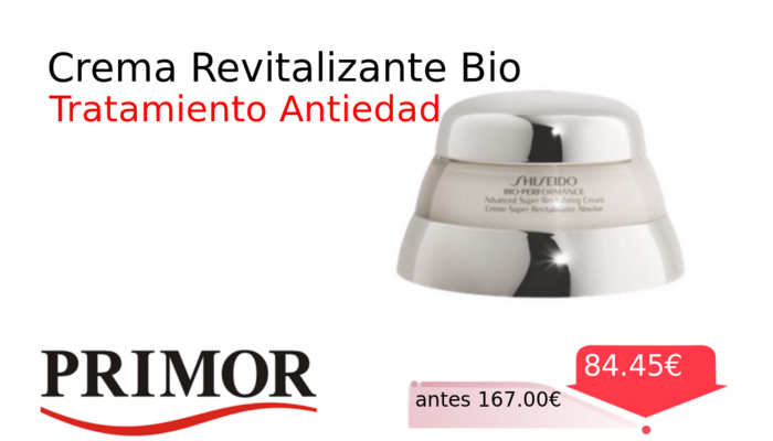 Crema Revitalizante Bio