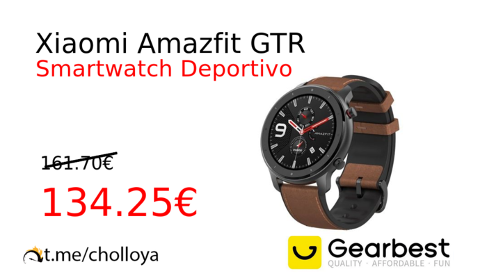 Xiaomi Amazfit GTR