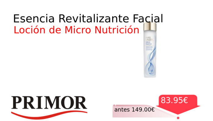 Esencia Revitalizante Facial