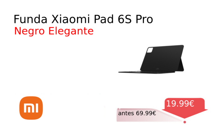 Funda Xiaomi Pad 6S Pro