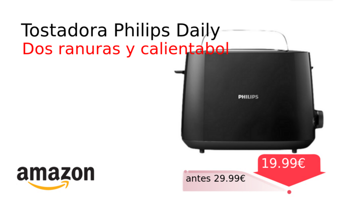 Tostadora Philips Daily