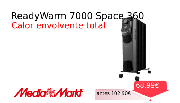 ReadyWarm 7000 Space 360