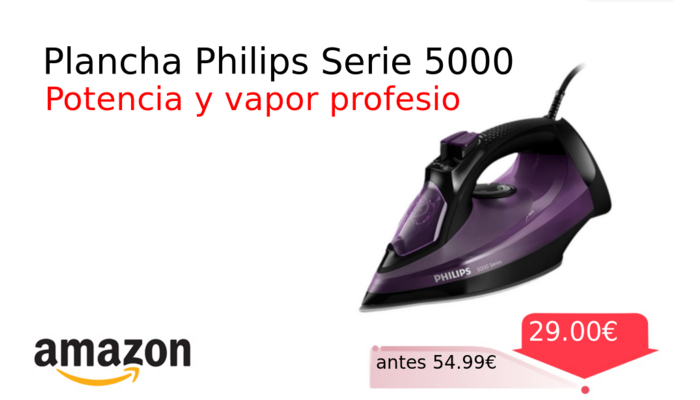 Plancha Philips Serie 5000