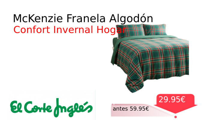 McKenzie Franela Algodón