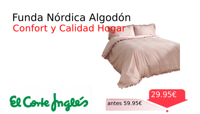 Funda Nórdica Algodón