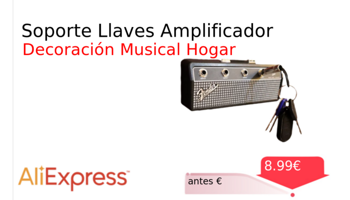 Soporte Llaves Amplificador