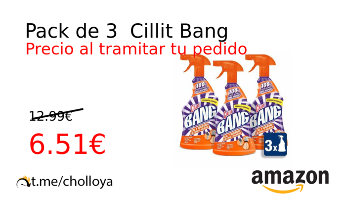 Pack de 3  Cillit Bang