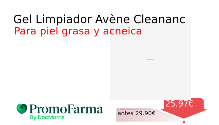 Gel Limpiador Avène Cleananc