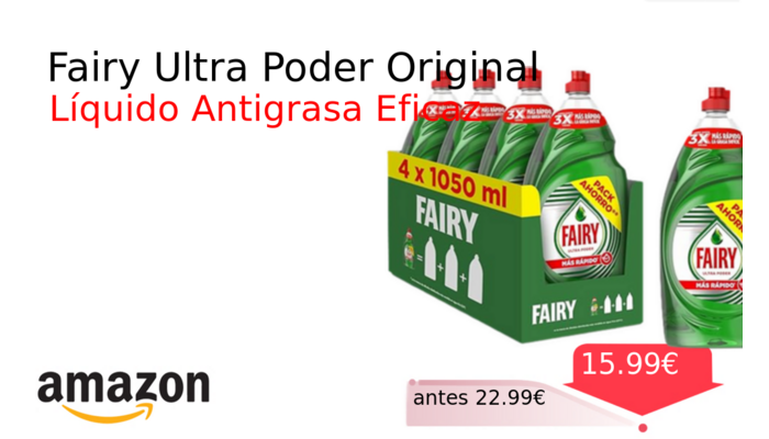 Fairy Ultra Poder Original