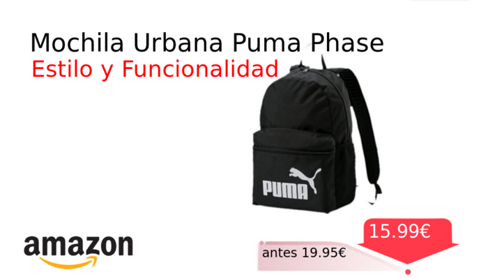 Mochila Urbana Puma Phase