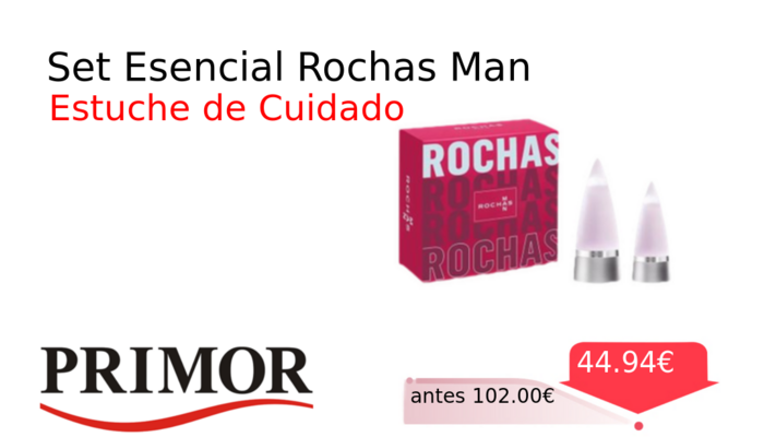 Set Esencial Rochas Man