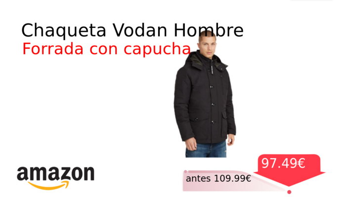 Chaqueta Vodan Hombre