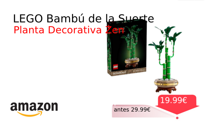 LEGO Bambú de la Suerte