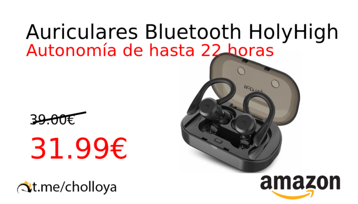 Auriculares Bluetooth HolyHigh 