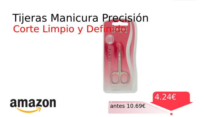 Tijeras Manicura Precisión