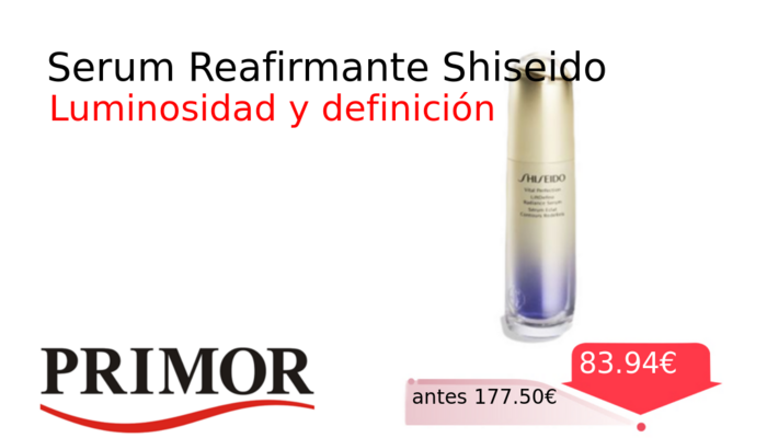 Serum Reafirmante Shiseido