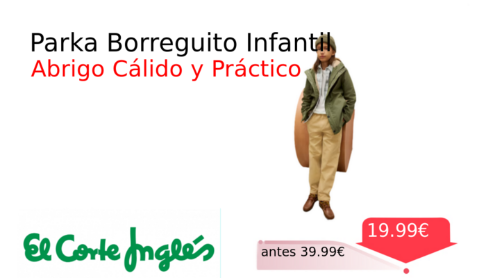 Parka Borreguito Infantil