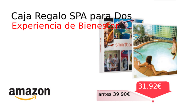 Caja Regalo SPA para Dos