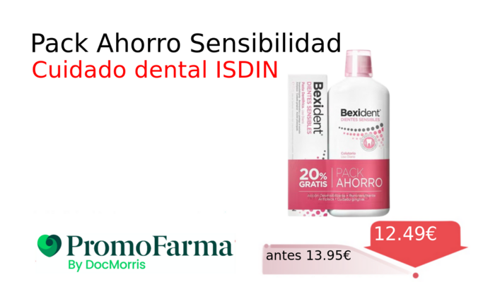 Pack Ahorro Sensibilidad