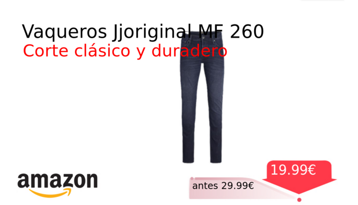 Vaqueros Jjoriginal MF 260