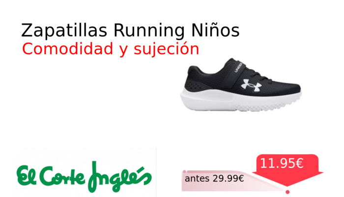 Zapatillas Running Niños
