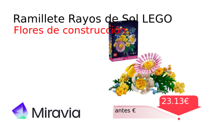 Ramillete Rayos de Sol LEGO