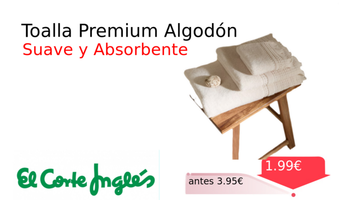 Toalla Premium Algodón