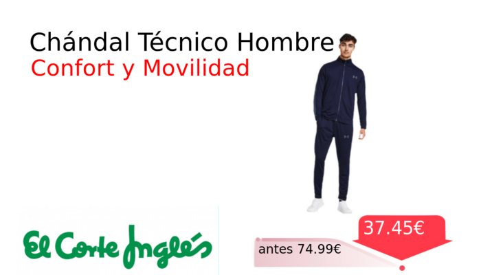 Chándal Técnico Hombre