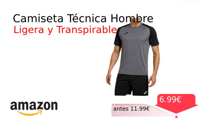 Camiseta Técnica Hombre