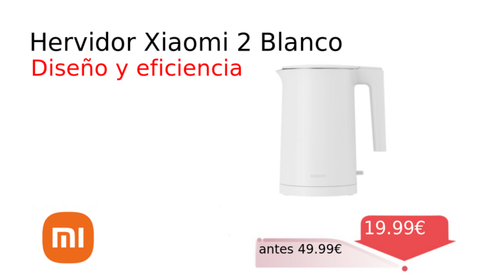 Hervidor Xiaomi 2 Blanco