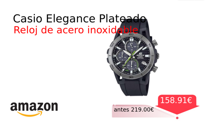 Casio Elegance Plateado